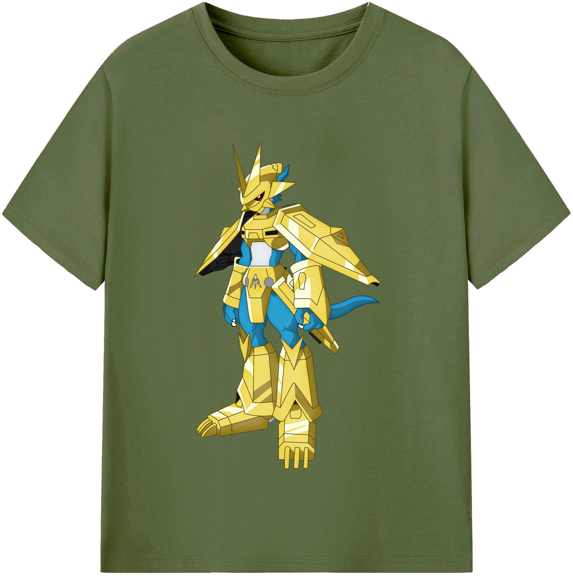 （画像用） Digimon デジタルモンスター/デジモン 綿100％半袖Tシャツ（フロントプリント）